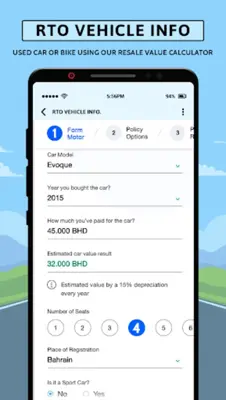 RTO Vehicle Information App android App screenshot 1