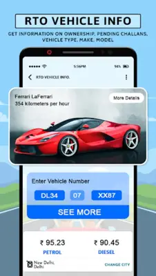 RTO Vehicle Information App android App screenshot 2